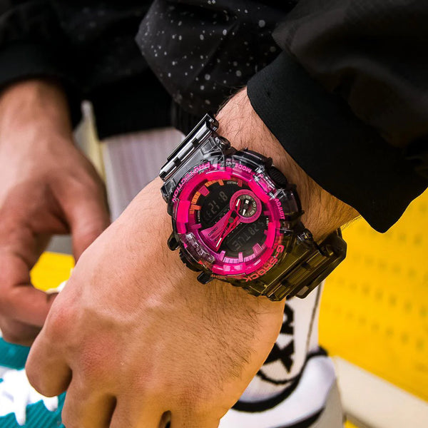 G-Shock Men's Black Resin Watch, Digital Dial | Ga-400sk-1a4dr by i-watch
