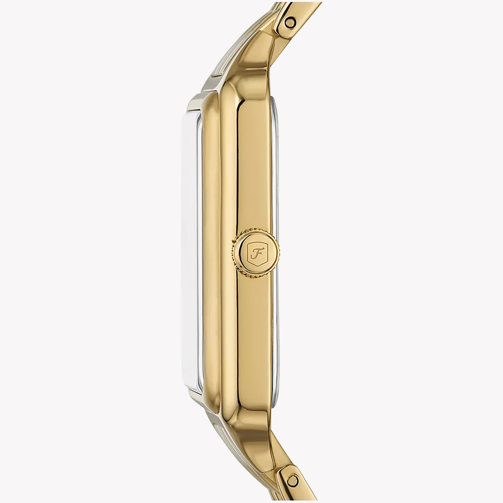 FOSSIL ES5304 MODERN ELEGANCE - WOMEN'S GOLD STAINLESS STEEL WATCH WITH WHITE MOTHER-OF-PEARL DIAL-i-Watch-4