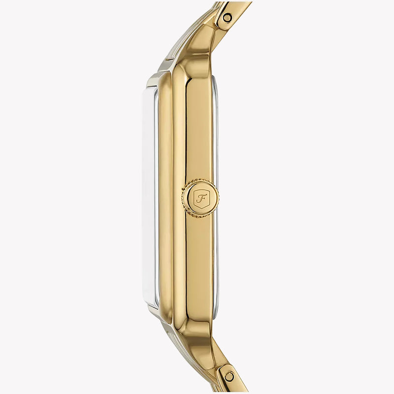 Fossil Women's Gold Watch, White Mother-Of-Pearl Dial | Es5304 by i-watch