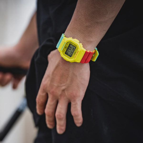 Casio G-Shock Dw-5600cma-9dr Adventure Ready - Bold Yellow & Multi-Color Men's Watch by i-watch