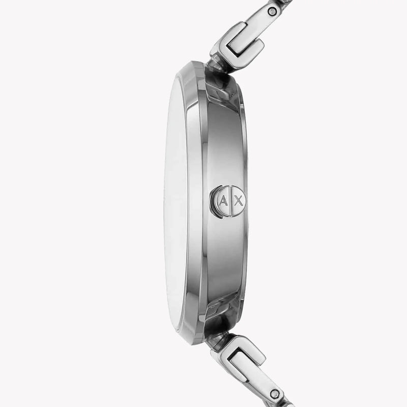 ARMANI EXCHANGE AX5900 - ELEGANTLY MODERN WOMEN'S WATCH WITH STAINLESS STEEL BAND & SILVER DIAL-i-Watch-2