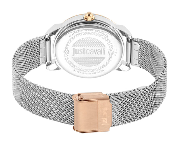 Just Cavalli Women's Metal Case Watch, Silver Stainless Steel Band | Jc1l079m0095 by i-watch