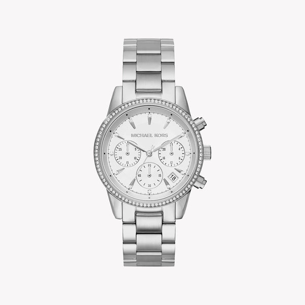 Michael Kors Women's Silver Stainless Steel Watch, Silver Dial | Mk6428 by i-watch