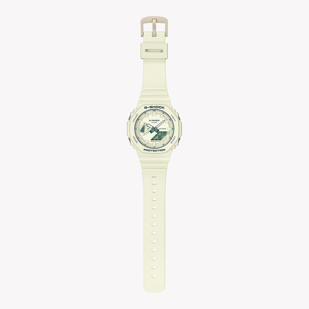CASIO G-SHOCK GMA-S2100GA-7ADR SPORTY ELEGANCE - UNISEX WHITE RESIN TIMEPIECE-i-Watch-3