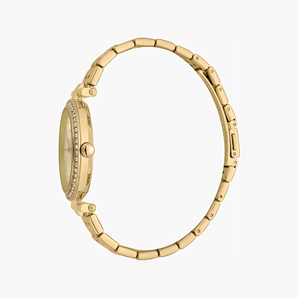Esprit Women's Gold Stainless Steel Watch, Champagne Dial | Es1l190m0075 by i-watch