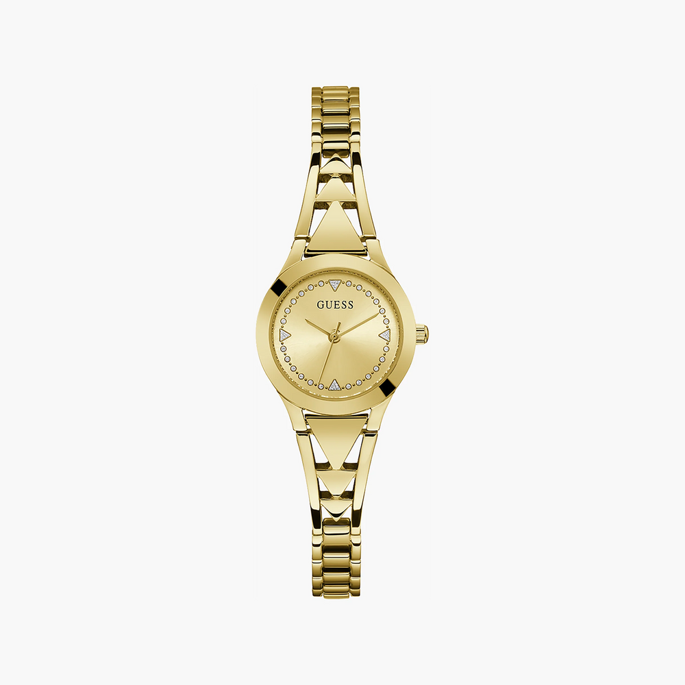 Guess Watches Women's Gold Stainless Steel Watch, Gold Dial | Gw0609l2 by i-watch