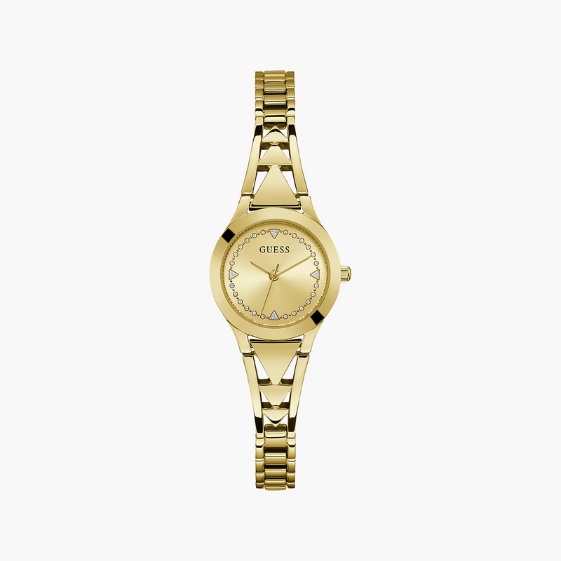 Guess Watches Women's Gold Stainless Steel Watch, Gold Dial | Gw0609l2 by i-watch
