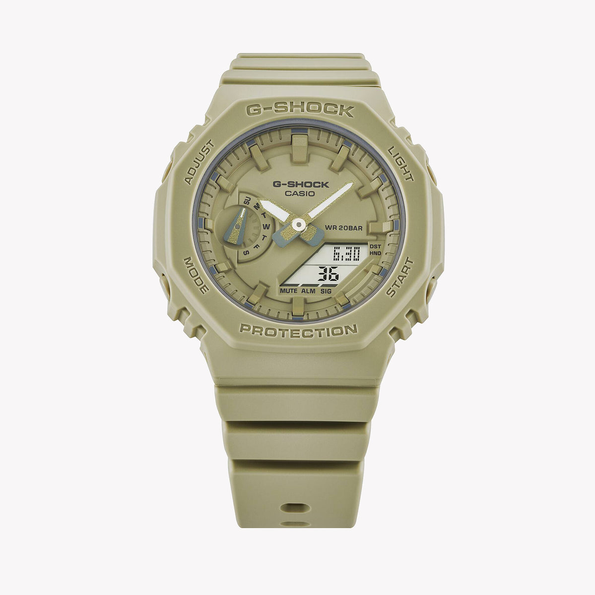 CASIO G-SHOCK GMA-S2100BA-3ADR ADVENTURE SPIRIT - SPORTY GREEN WOMEN'S WATCH