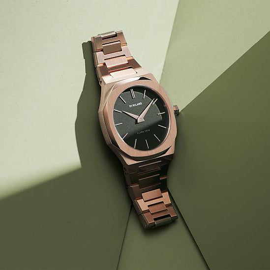 D1 MILANO D1-UTBU02 Women's Rose Gold Watch with Green Dial-i-Watch-4