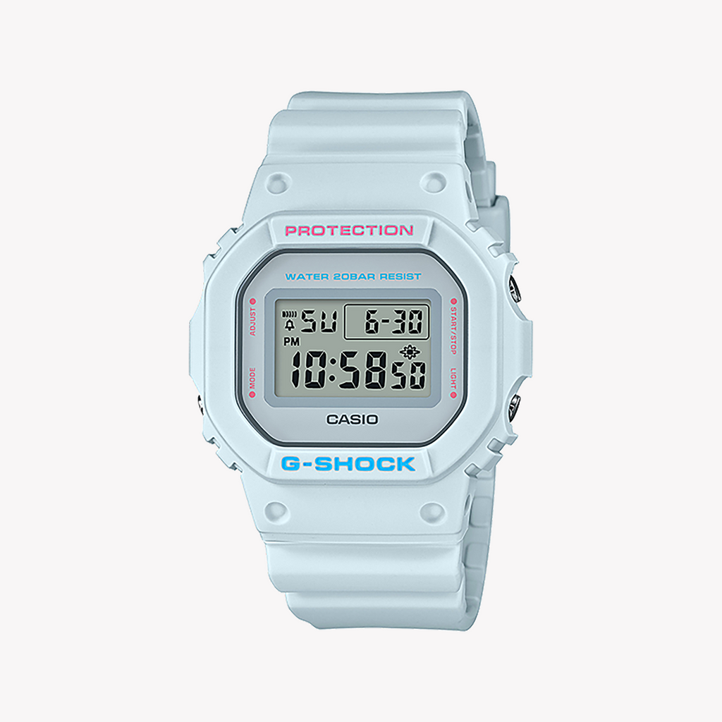 CASIO G-SHOCK DW-5600SC-8DR - ULTIMATE ADVENTURER'S TIMEPIECE with VIBRANT BLUE DESIGN