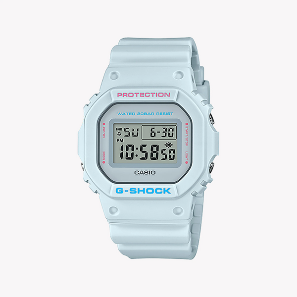 Casio G-Shock Dw-5600sc-8dr - Ultimate Adventurer's Timepiece With Vibrant Blue Design by i-watch
