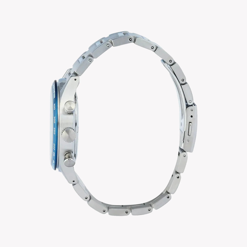 SEIKO SSB445P1 Men's Blue Dial Chronograph Watch - 10 ATM-i-Watch-2