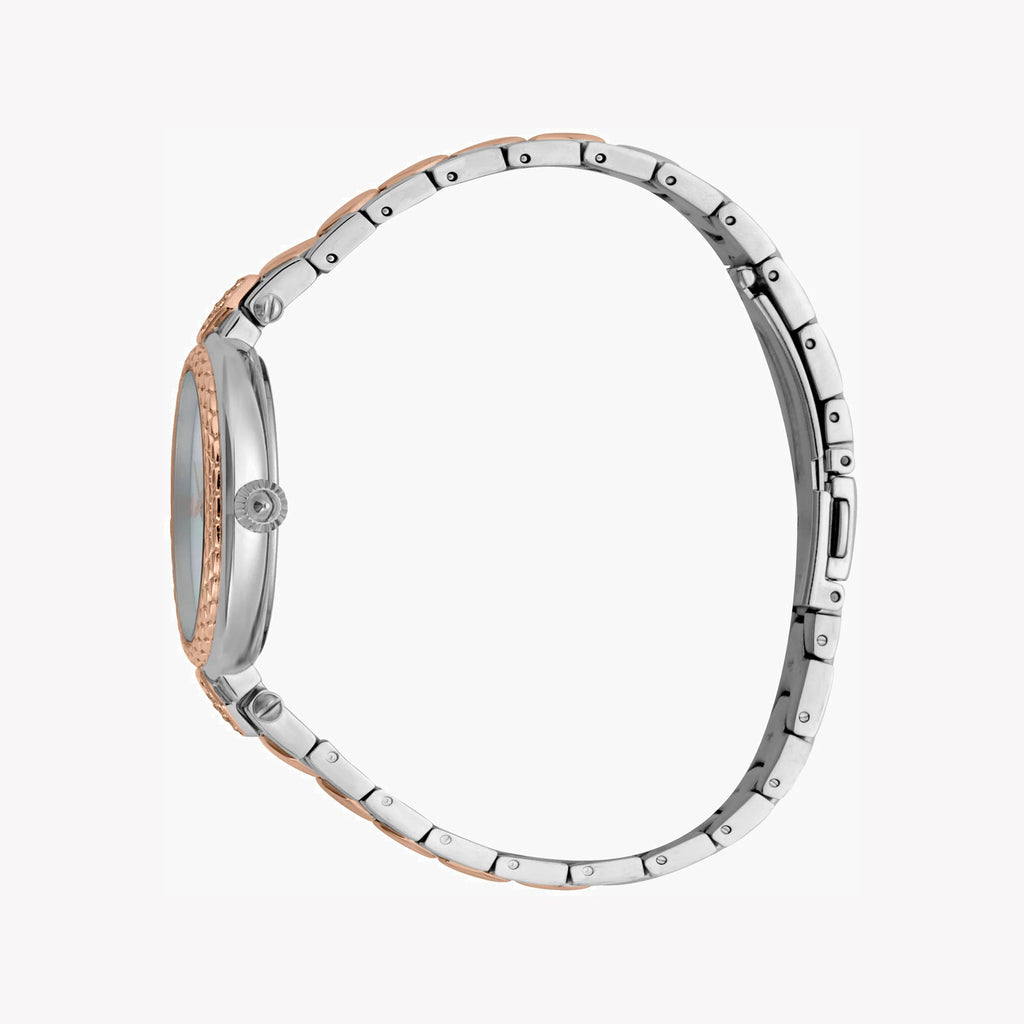 JUST CAVALLI Women's Watch with Rose Gold Stainless Steel Case and Silver & Rose Gold Stainless Steel Band-i-Watch-3
