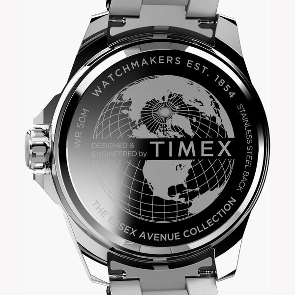 Timex Men's Green Dial Bracelet Watch, Stainless Steel | Tw2w13900 by i-watch