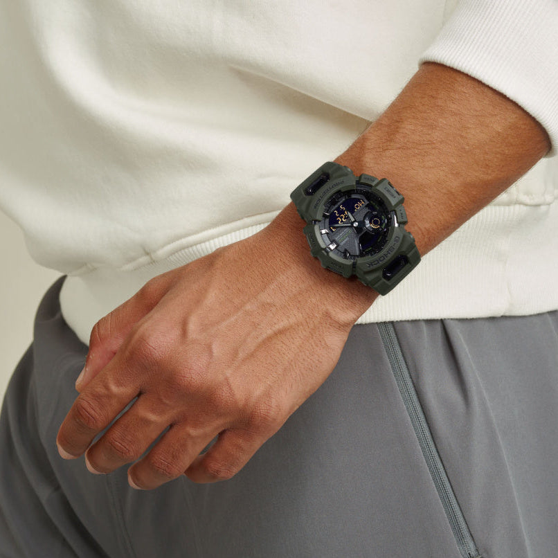 CASIO G-SHOCK GBA-900UU-3ADR - VIBRANT GREEN SPORTY SMARTWATCH for Men with Durable Resin Band-i-Watch-3