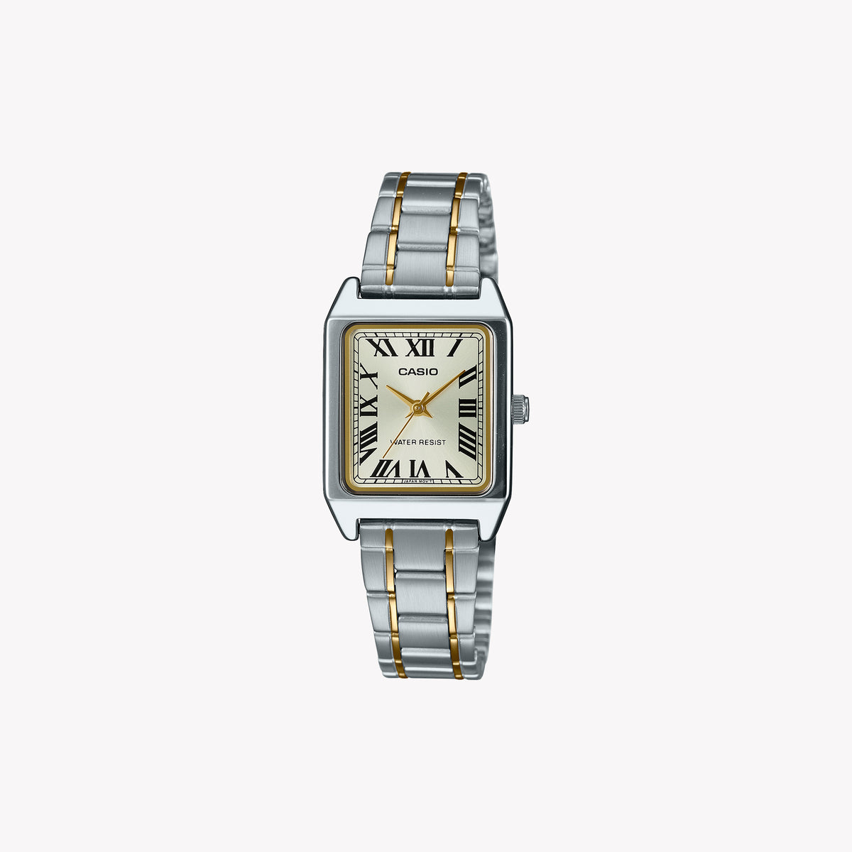 LTP-V007SG-9EUD - ELEGANT FEMININITY: TIMELESS STAINLESS STEEL WATCH FOR THE MODERN WOMAN