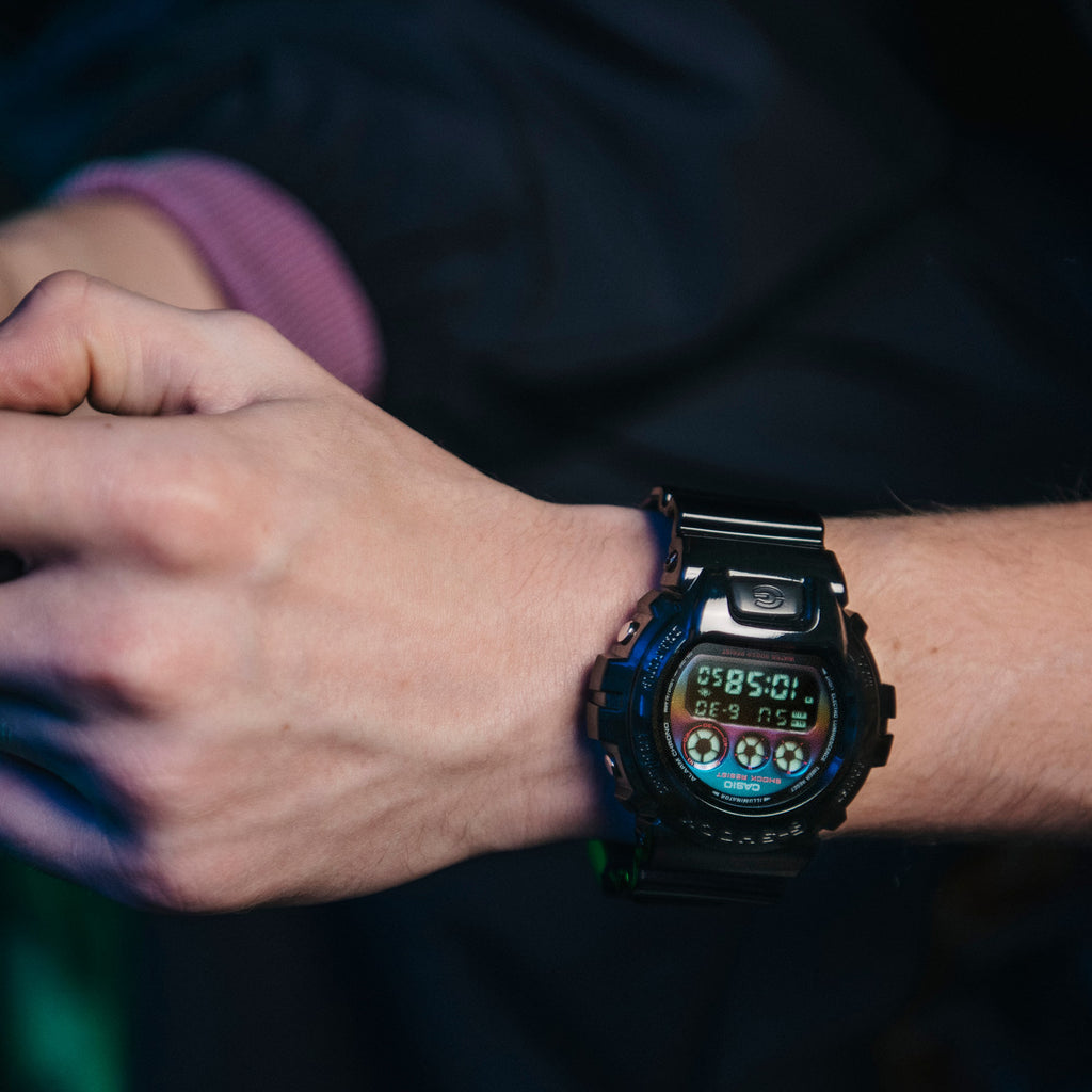 CASIO G-SHOCK DW-6900RGB-1ER ADVENTURE READY – ROBUSTER SCHWARZER DIGITALER ZEITMESSER FÜR HERREN