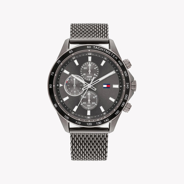 Tommy Hilfiger Men's Grey Stainless Steel Watch, Grey Dial | 1683486 by i-watch