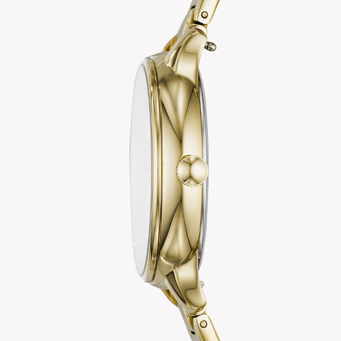 FOSSIL ES4876 TIMELESS ELEGANCE - SOPHISTICATED GOLD WOMEN'S WATCH WITH WHITE DIAL-i-Watch-2