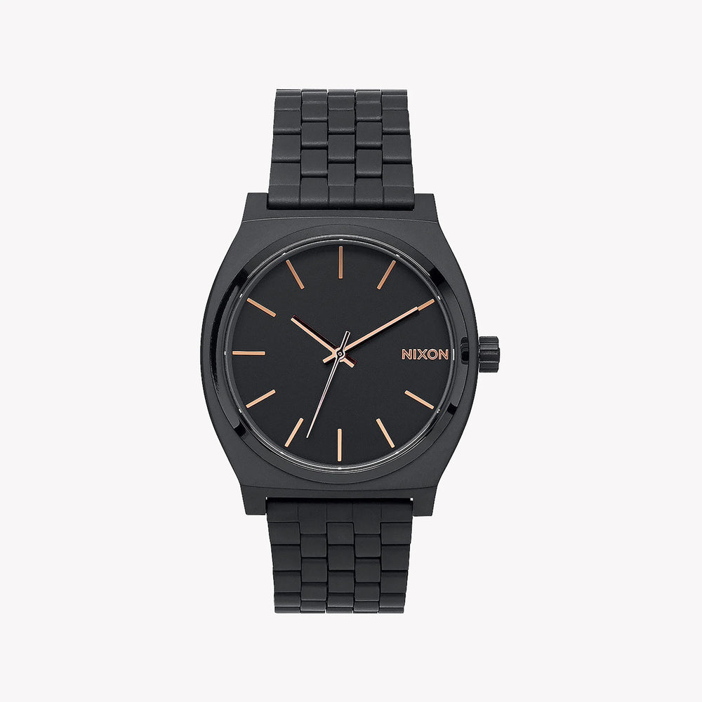Nixon Men's Black Stainless Steel Watch, Black Dial | A045-957 by i-watch