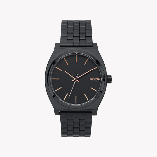 Nixon Men's Black Stainless Steel Watch, Black Dial | A045-957 by i-watch