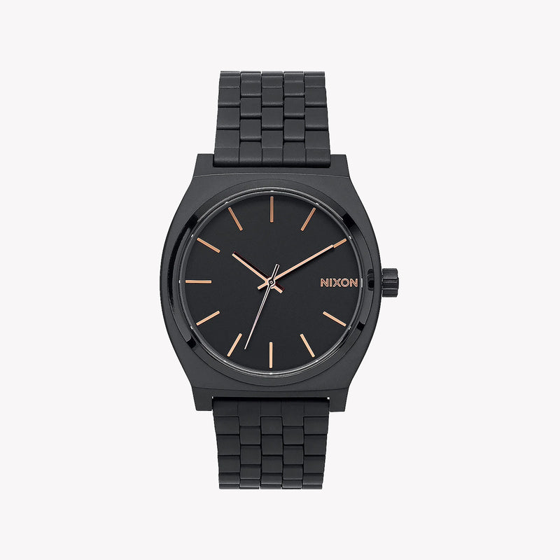 Nixon Men's Black Stainless Steel Watch, Black Dial | A045-957 by i-watch