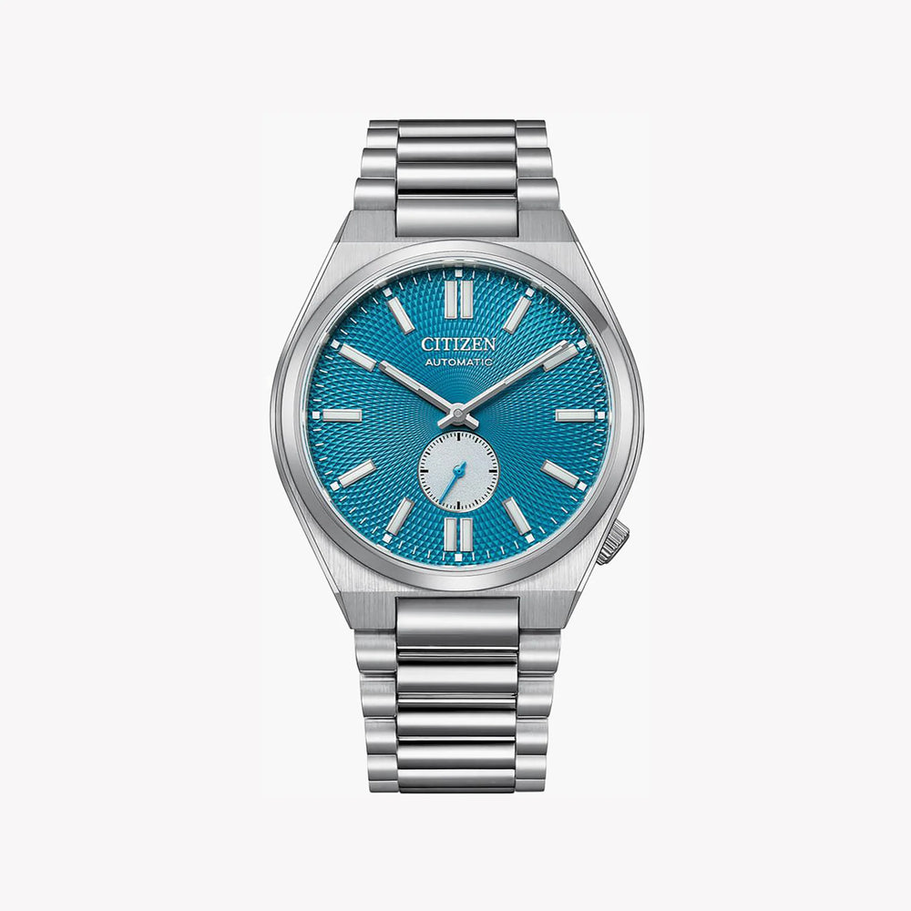 Citizen Nk5010-51l - Bold Precision Men's Automatic Watch With Blue Dial & Stainless Steel Band by i-watch