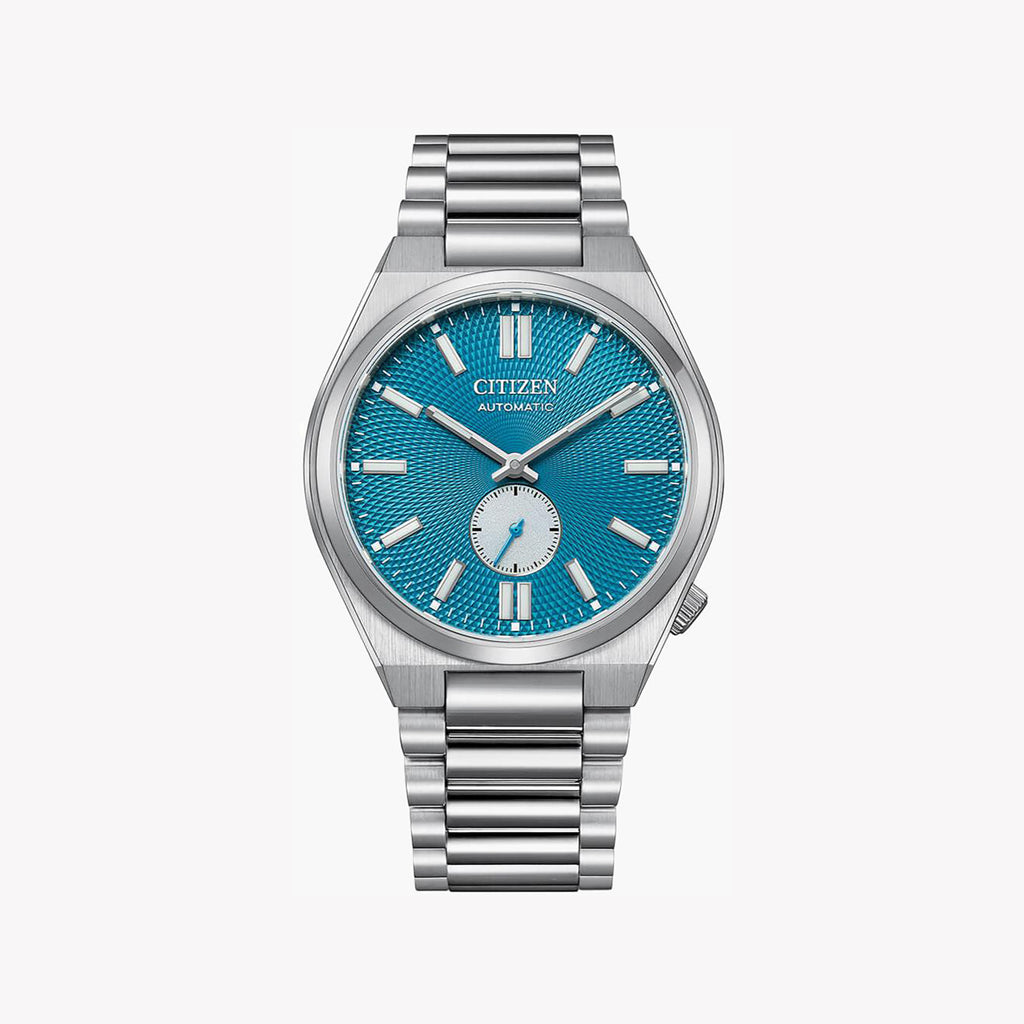 CITIZEN NK5010-51L - BOLD PRECISION MEN'S AUTOMATIC WATCH WITH BLUE DIAL & STAINLESS STEEL BAND