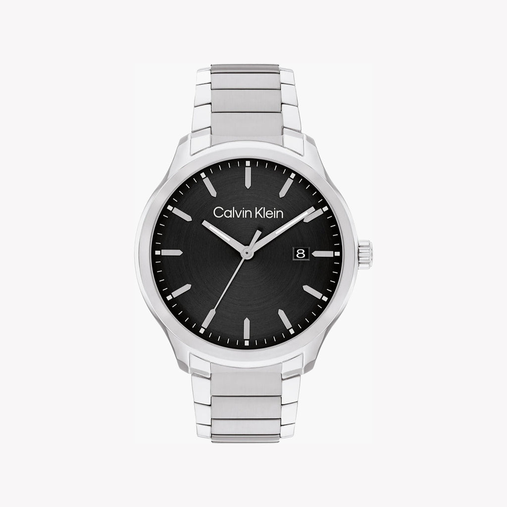 CK Calvin Klein 25200348 Watch - Stylish Silver & Black Design-i-Watch