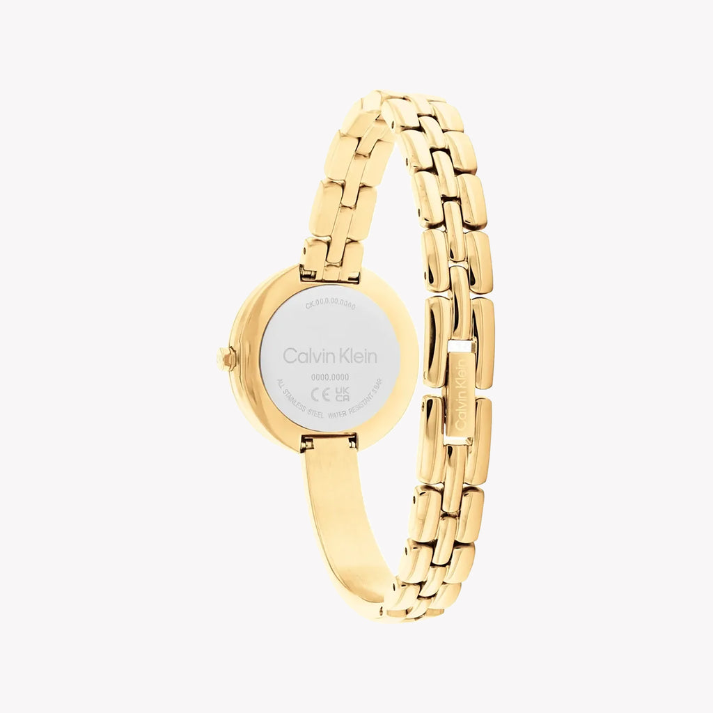 CK CALVIN KLEIN RADIANT CHARM - GOLDEN TIMEPIECE FOR MODERN WOMEN 28MM WRISTWATCH-i-Watch-3