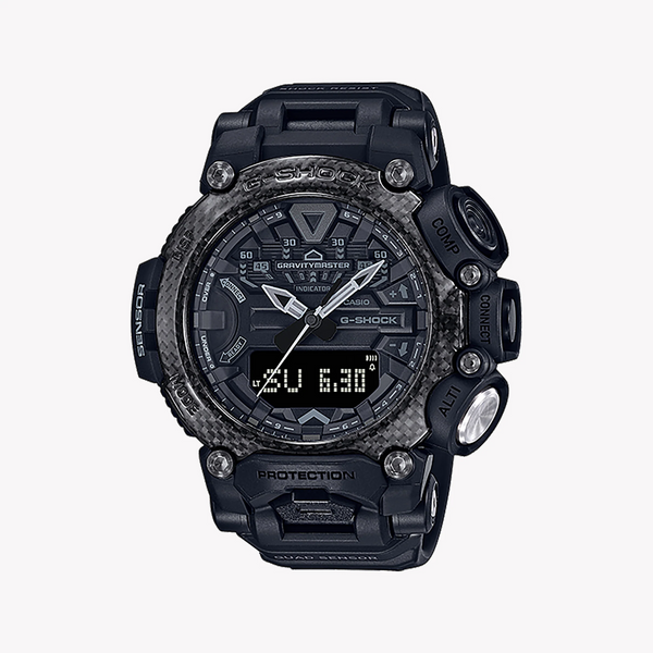 Casio G-Shock Gr-B200-1bdr - Tough Luxury Unisex Watch With Black Resin Band & Digital Functionality by i-watch