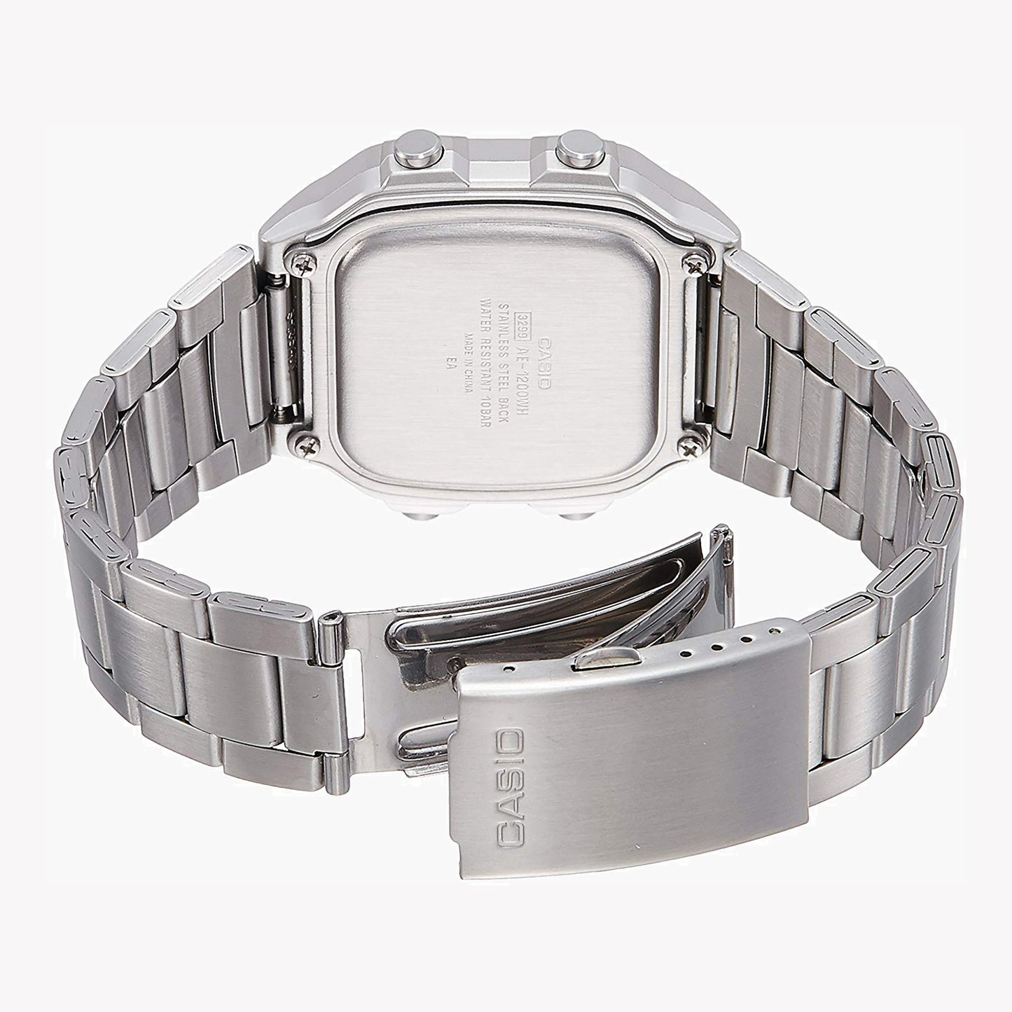 Casio AE-1200WHD-1AV Digital Silver Men's Watch