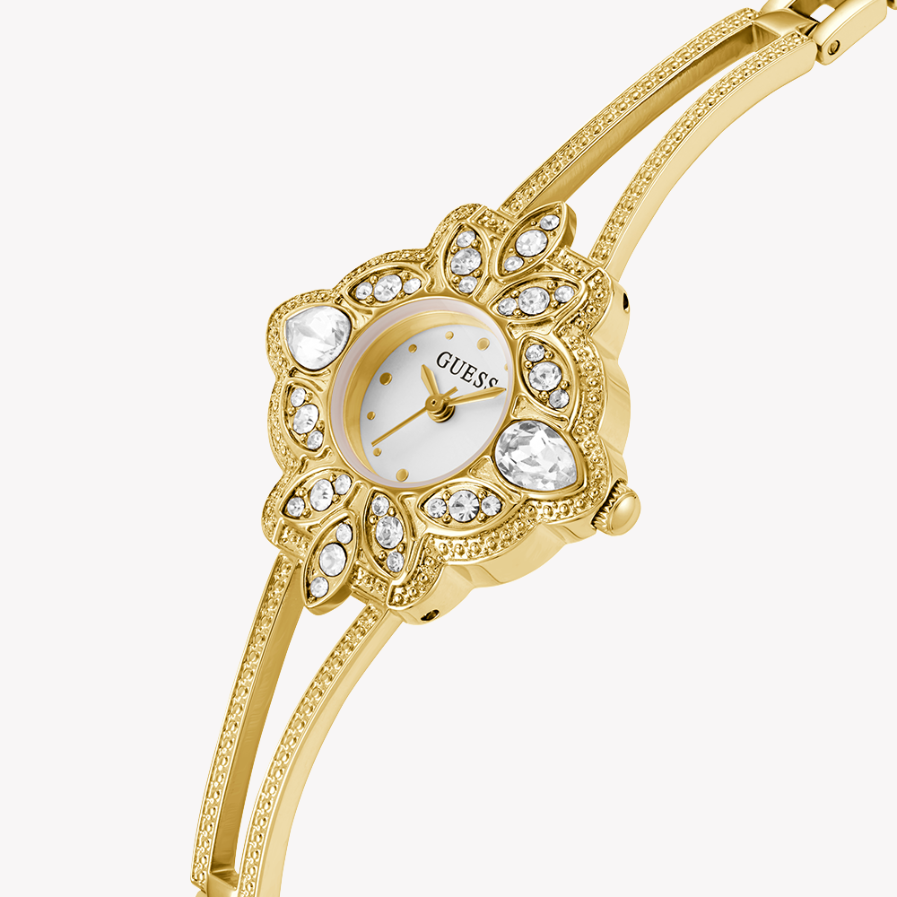 GUESS GW0681L2 RADIANT CHARM - ELEGANT GOLD WOMEN'S WATCH WITH WHITE DIAL & COMFORT FIT-i-Watch-5
