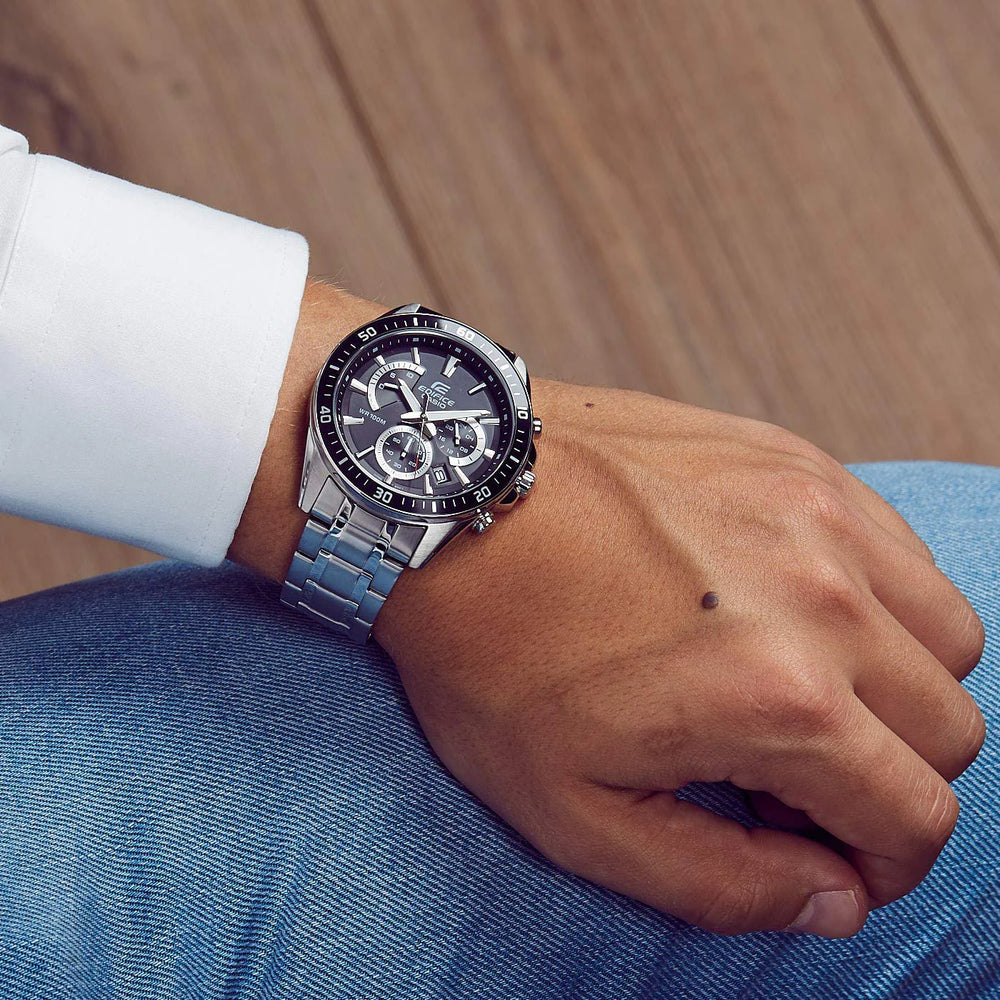 Casio Edifice Efr-552d-1avudf - Sporty Sophistication For Men's Adventures by i-watch