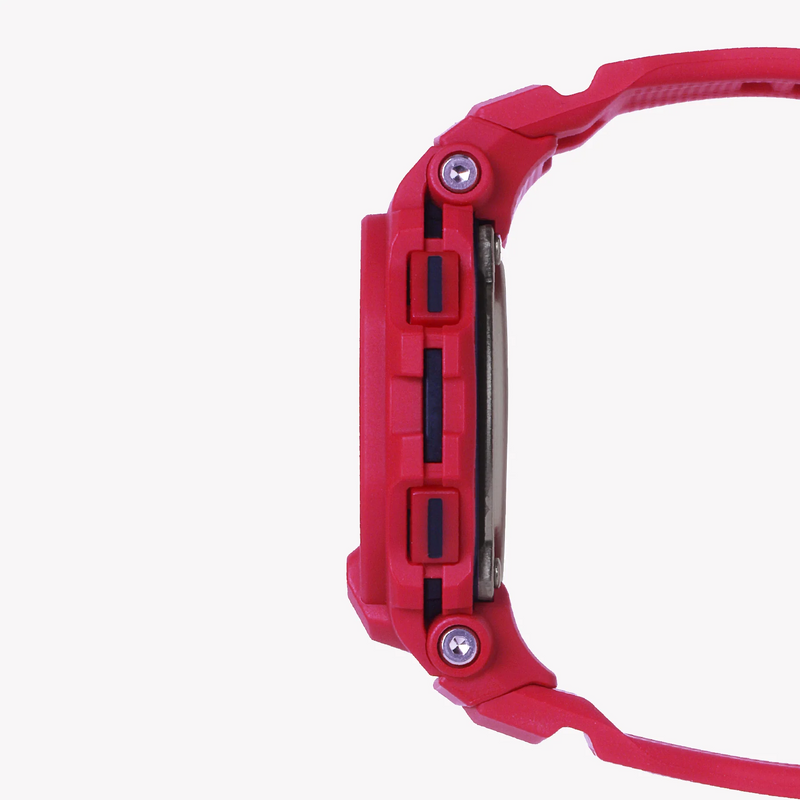 G-Shock Men's Red Resin Watch, Sporty Design | Gbd-200rd-4dr by i-watch