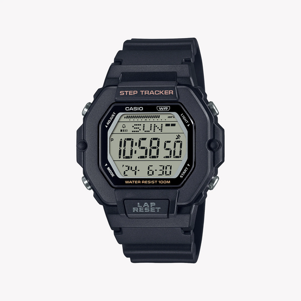 Casio Lws-2200h-1avdf Sporty Elegance - Active Women's Watch With Black Resin Band & Digital Display by i-watch
