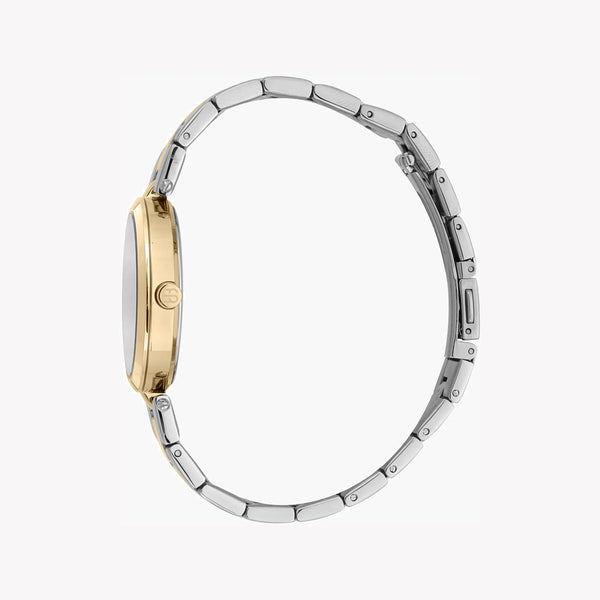 Esprit Women's Silver & Gold Stainless Steel Watch, Silver Dial | Es1l119m0045 by i-watch
