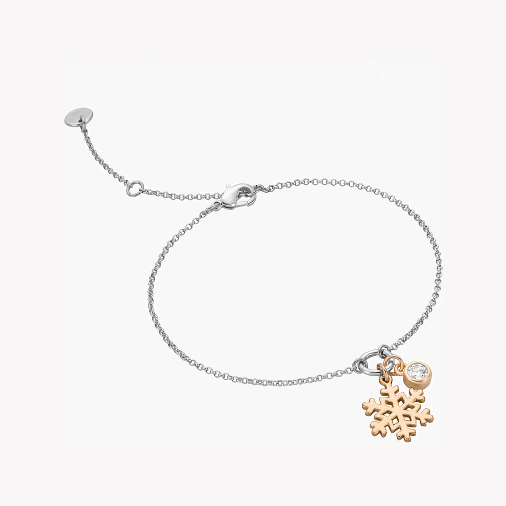 ESPRIT Women's Watch with Silver Stainless Steel Case and Silver & Rose Gold Stainless Steel Band-i-Watch-5