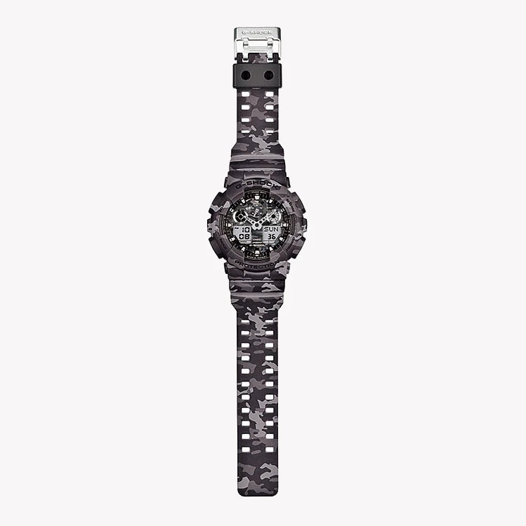 Casio G-Shock Ga100cm-8a - Adventure-Ready Men's Watch With Sporty Gray Design by i-watch