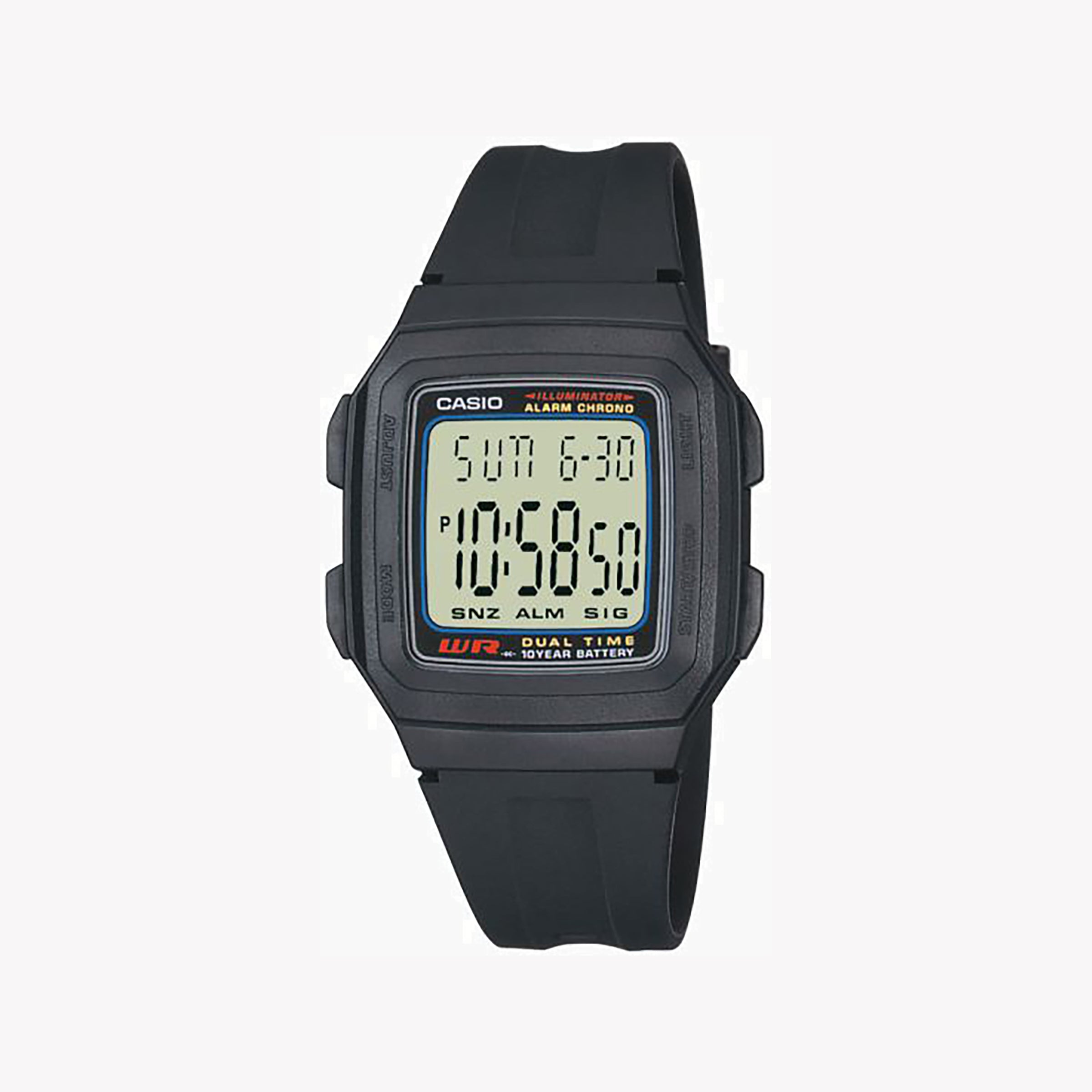 CASIO F-201W-1ADF VERSATILE TIMEPIECE - UNLEASH YOUR POTENTIAL WITH STYLE AND FUNCTION