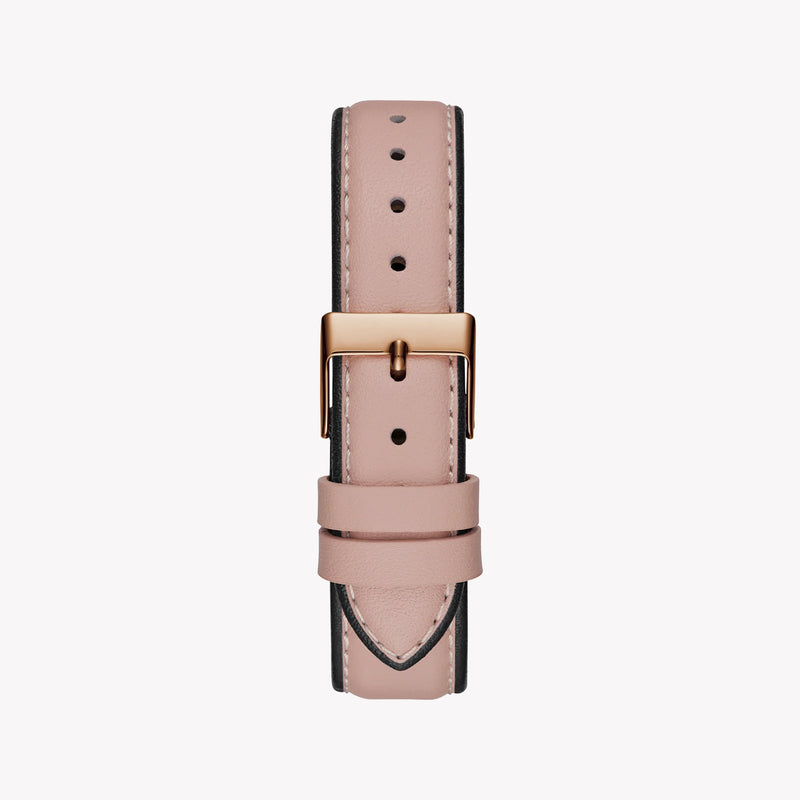 Guess Women's Pink Leather Watch, Gold Case | Gw0027l2 by i-watch