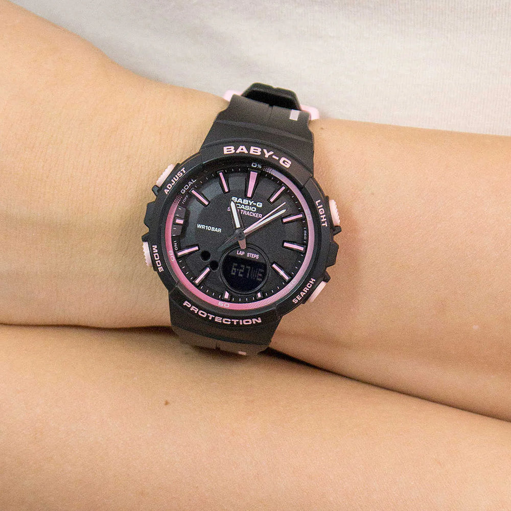 Bgs-100rt-1adr Baby-G Black Beauty - Sporty & Stylish Women's Watch For Every Adventure by i-watch