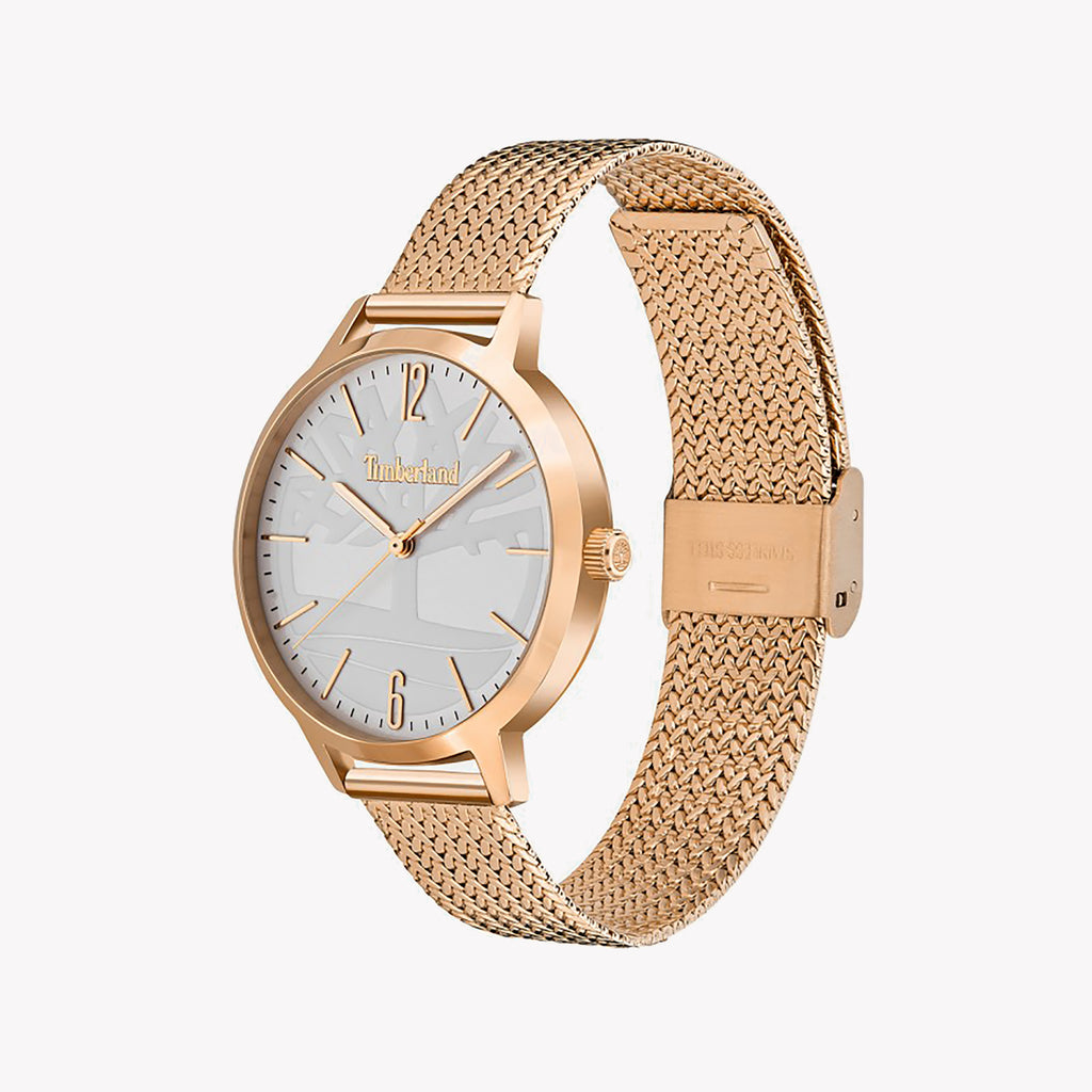 TIMBERLAND TDWLG2001451 - ELEGANT GOLD WOMEN'S WATCH WITH STUNNING WHITE DIAL & RELIABLE WATER RESISTANCE-i-Watch-3