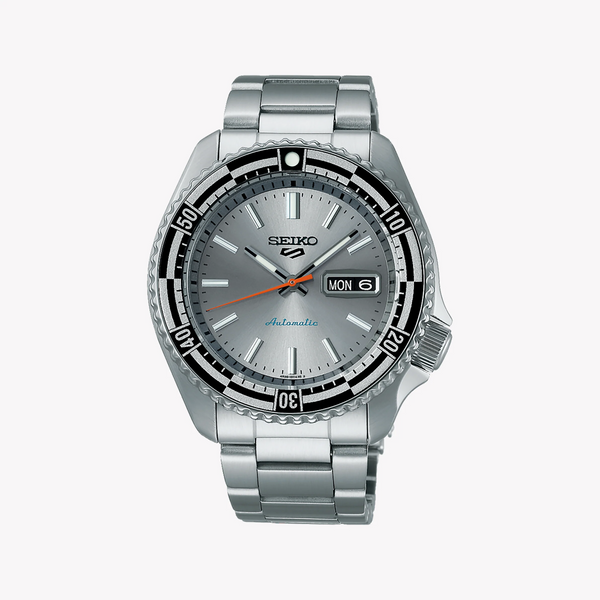 Seiko Men's Silver Stainless Steel Watch, Silver Dial | Srpk09k1 by i-watch