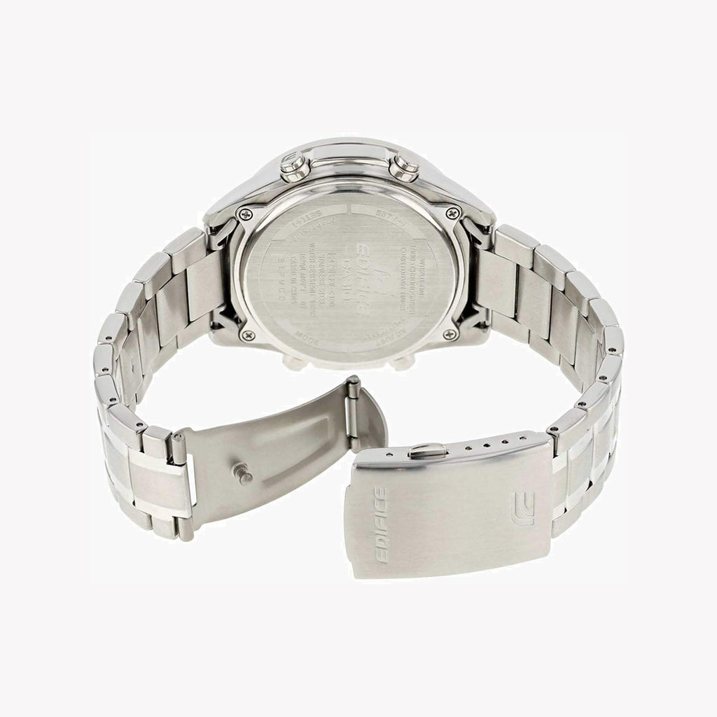 CASIO EDIFICE EFV-C100D-1AVDF - SPORTY ELEGANCE MEN'S WATCH WITH BLACK DIAL & STAINLESS STEEL BAND-i-Watch-3