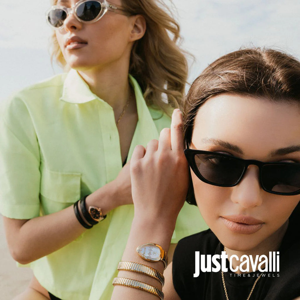 JUST CAVALLI Women's Watch with Gold Stainless Steel Case and Gold Stainless Steel Band-i-Watch-4