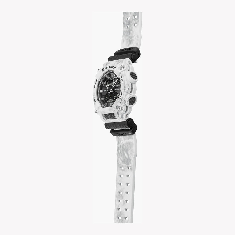 Casio G-Shock Ga-900gc-7adr - Adventure-Ready Elegance Men's Watch With Silver Case & Black Band by i-watch