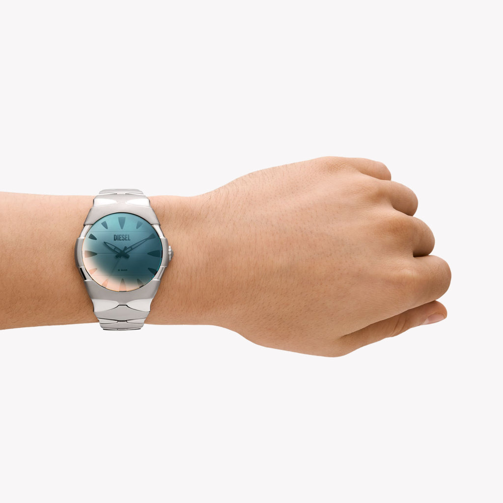 DIESEL DZ2212 BOLD STATEMENT - MENS STAINLESS STEEL WATCH WITH STRIKING WHITE DIAL-i-Watch-4