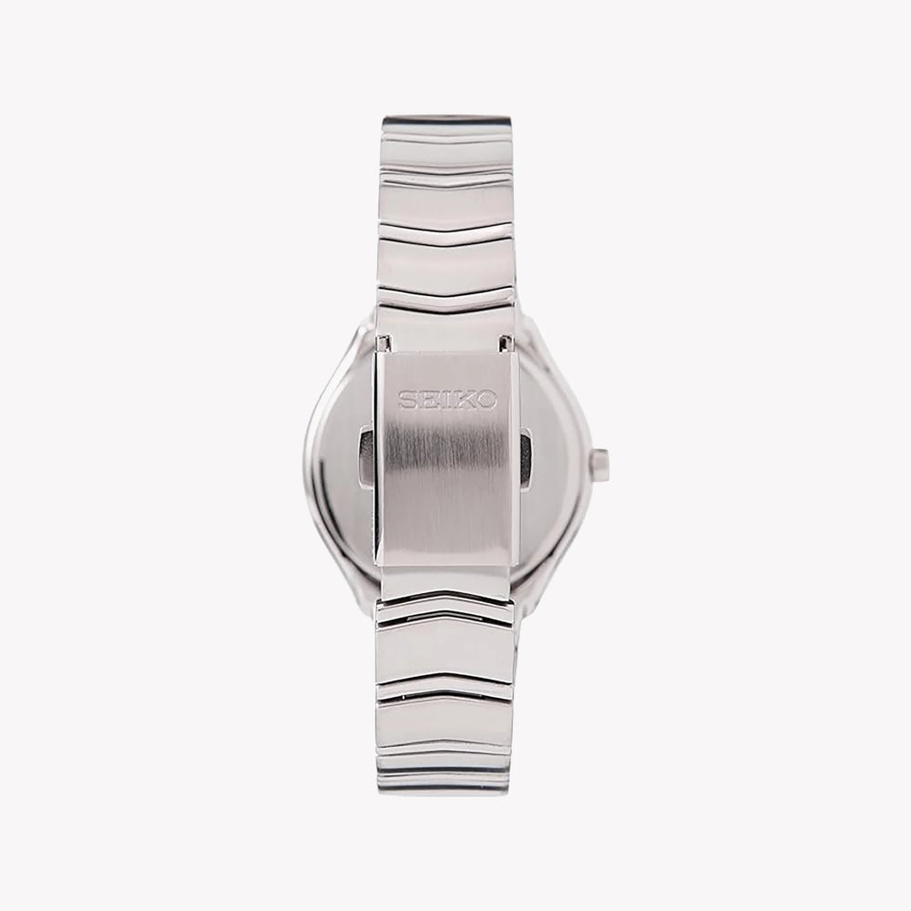 Seiko Women's Silver Stainless Steel, Blue Dial | Sur549p1 by i-watch