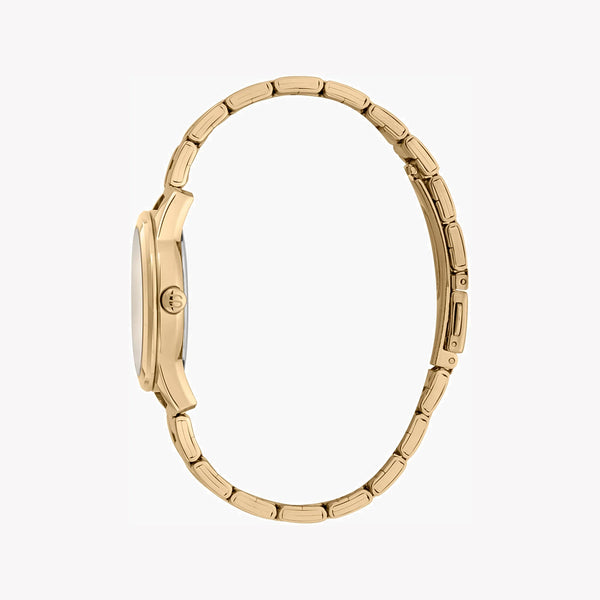 Esprit Women's Gold Stainless Steel Watch, Silver Dial | Es1l186m0035 by i-watch